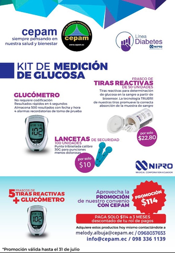Convenio Médico Línea Diabetes CEPAM
